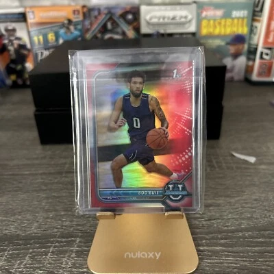 Boo Buie Bowman First 1/5 pink refractor  - Image 1 of 3