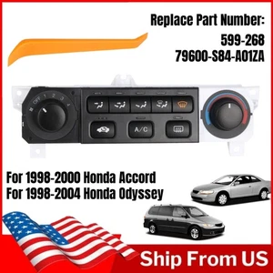 Climate Temp Control Unit Heater AC For Honda Accord 1998-2000 Odyssey 1998-2004 - Picture 1 of 19