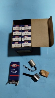 LOT Vintage NOS Ampco  Ignition Parts Condensers cr 500 - Image 1 of 2