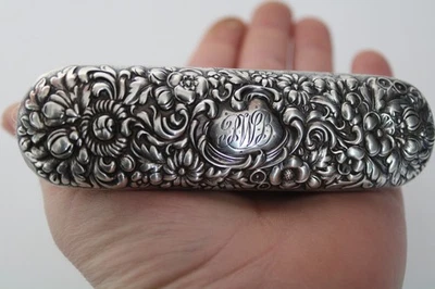 Antiguo cepillo de tocador International Silver C509 de plata de ley Foto 1 de 4