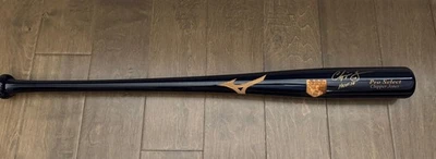 Chipper Jones Signed Mizuno Bat 2018 Induction Cooperstown HOF 18 Inscribed JSA - Image 1 of 4