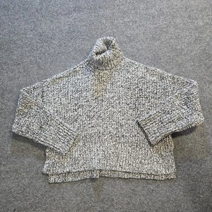 Madewell Pullover Damen Größe M grau Strick Rollkragen kastig Capsule Freizeit - Bild 1 von 11