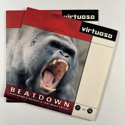 VIRTUOSO “BEATDOWN FT. JEDI MIND TRICKS AND T-RUCKUS” - DOUBLES! - 12” - VG/G Foto 1 de 3