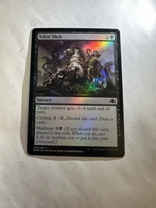 Ichor Slick LP Dominaria Remastered Foil Magic The Gathering Mtg Lightly Played - Bild 1 von 2