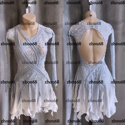 New Ice Figure Skating Dress, Figure Skating Dress For Competition  5714 - Image 1 of 4