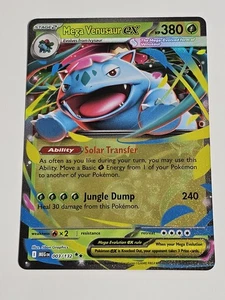 Mega Venusaur ex 003/132 Me01: Mega Evolution Holo - Imagen 1 de 2