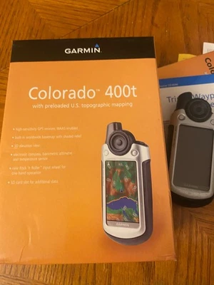 Garmin Colorado 400t GPS Navigator Bundle Free Shipping - Image 1 of 4