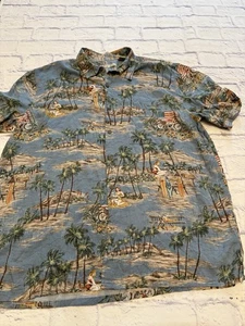 BATIK BAY Herren Gr. XL Hawaiihemd Kurzarm Button Down USA Motorrad - Bild 1 von 9