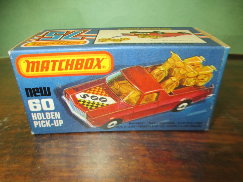 Matchbox Lesney  Superfast No.60 Holden Pick-Up - MIB - Image 1 of 4