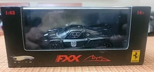 Hot Wheels 1/43 Scale Ferrari FXX Black N030 Schumacher LTD Edition Model N5591 - Bild 1 von 6