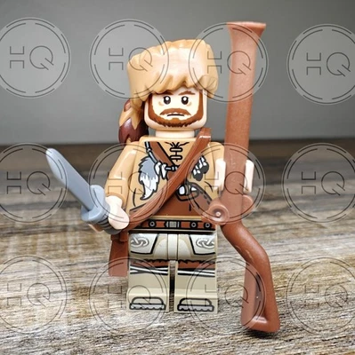 **NEW** 100% LEGO Frontiersman Daniel Boone American Hunter Explorer Minifigure - Image 1 of 4