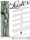 Publicite Ancienne Gaines Files Lastex 1934 Issue De Magazine