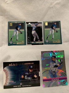 Ichiro Suzuki 2001 Rookie Year 5 Card Lot Topps Fleer And Upper Deck - Picture 1 of 14