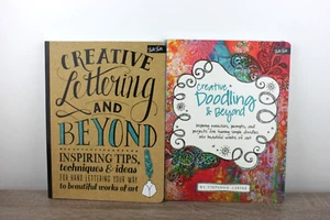Creative Lettering & Beyond and Creative Doodling & Beyond - Excellent Condition - Imagen 1 de 5