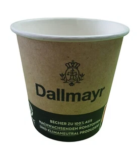 Dallmayr Coffee to go Becher 100ml Espressobecher 1000 Stück Kaffeebecher Papier - Bild 1 von 1
