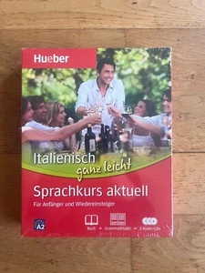 NEU und OVP Sprachkurs Italienisch , Hueber, A2 Buch +Grammatiktafel + 3 Audio C - Bild 1 von 2