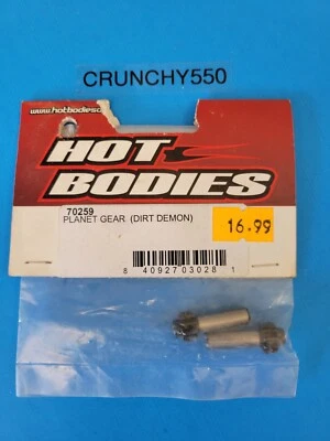 Hot Bodies Dirt Demon Planet Gears (2) 70259 pieza de radiocontrol de colección Foto 1 de 3