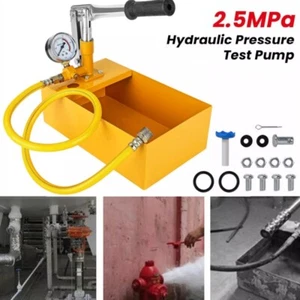Befüllpumpe 25bar Handpumpe Prüfpumpe Testpumpe Heizung Wasser Pumpe Solar - Bild 1 von 13