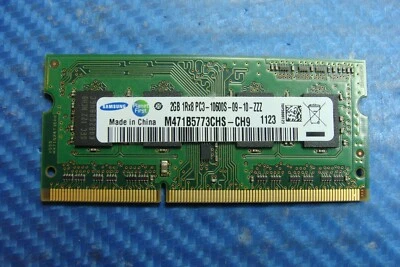 Toshiba Satellite 14"R845-S80 2GB RAM Memory 1Rx8 PC3-10600S M471B5773CHS-CH9 #1 - Image 1 of 2