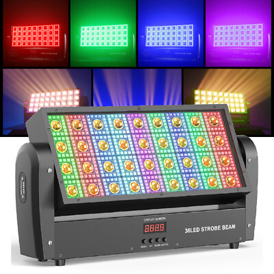 New RGBW 36LED DMX Stage Wall Wash Bar Light ...
