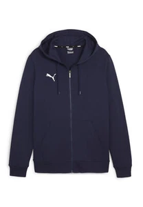 Puma Hombre Teamgoal Casuals Capucha Chaqueta Jersey Sudadera 658595 Azul Marino - Imagen 1 de 2