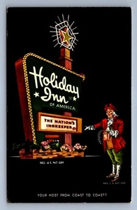 Postcard Vtg Tennessee Franklin Holiday Inn Hotel Motel Lodging - Picture 1 of 2