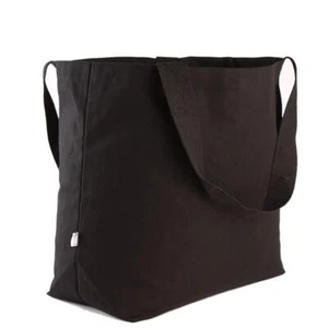 Durable 100% Cotton 12oz Canvas Heavy Duty Extra Large Grocery Bag Beach Tote... - Picture 1 of 5