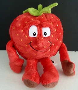 *. DOUDOU PELUCHE BOULE GOODNESS GANG TCC LIDL Blaise LA FRAISE ROUGE EXCEL.ETAT - Foto 1 di 6