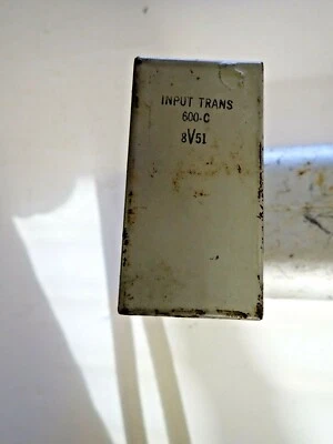 Vintage 1951 Western Electric 600-C Input  Audio Transformer ! ! ! - Image 1 of 3