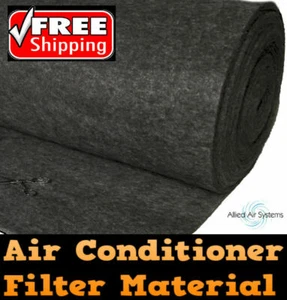 Air Conditioner Return Air Filter Media Material Aircon 1 Metre x 4 Metres - Picture 1 of 7