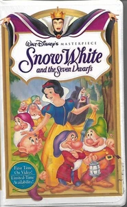 Walt Disney's Masterpiece Snow White & The Seven Dwarfs, NEW Sealed VHS - Picture 1 of 2