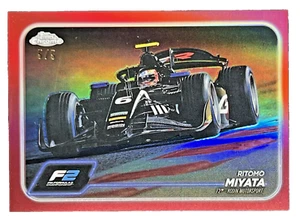 2024 Topps Chrome Formula 1 F1 Ritomo Miyata #98 Red Refractor 5/5 - Bild 1 von 2