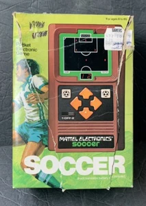 Vintage 1978 Mattel Electronics Soccer Handheld Game. New. Box Has Damage. - Picture 1 of 11