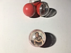 PALLINA-BALL DA SPIAGGIA ANNI 70 - ??? - ROSSO (33 mm) - Foto 1 di 1