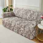 1 2 3 4 Seater Sofa Slipcover High Stretch Couch Cover W/ Skirt Sofa Protector