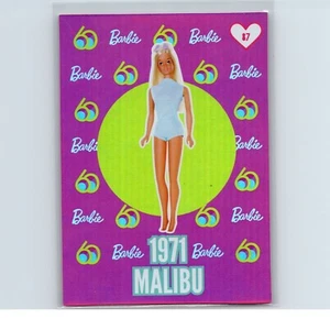 Barbie 1971 Malibú 2019 Serie 1 60 años Holo Tarjetas Coleccionistas #87 - Imagen 1 de 2