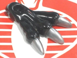 Mega Bloks Dragons 2,25" Glossy Black Foot w Silver Claws Originalteil - Bild 1 von 1