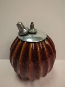Ceramic Pottery Vase w/ Wick Citronella Oil Burner - Picture 1 of 8