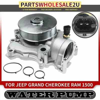 Engine Water Pump for Ram 1500 Jeep Grand Cherokee 2014 2015 2016 2017 2018 3.0L - Image 1 of 4