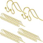 Ear Wires Hypo-Allergenic Gold Diy Earrings Earring Hooks  For Women