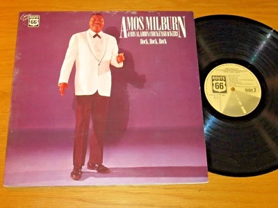 IMPORT BLUES LP - AMOS MILBURN - ROUTE 66 KIX-21 - "ROCK, ROCK, ROCK"  - Image 1 of 3