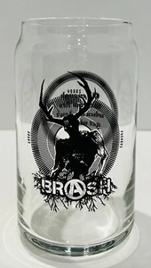 Brash Brewery Beer Can Shaped Glass Stout IPA Ale Pilsner Houston Texas TX - Picture 1 of 10