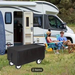 Folding Utility Wagon Cart Cover - Heavy Duty, Waterproof & UV Resistant - Picture 1 of 4