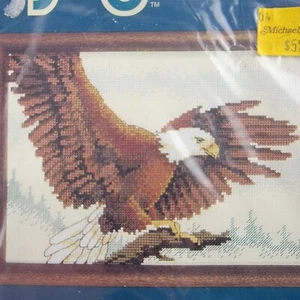 Jiffy gezähltes Kreuzstich-Set 16603 Adler im Flug von Patrick Coddington 7 x 5 - Bild 1 von 4