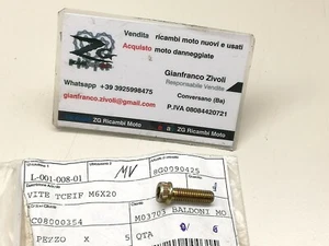 8G0090425 Originale Cagiva vite M6X20 screw tropicalizzata NAVIGATOR 1000 - Picture 1 of 1