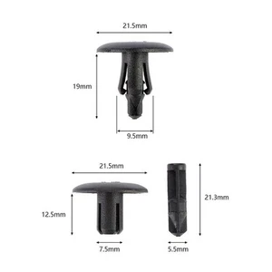 High Quality Pin Rivet Top Cover Rivet 21.5mm Head Diameter Fastener Trim - Picture 1 of 12