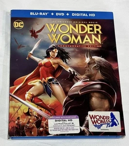 Wonder Woman BluRay+DVD+Digital HD Commemorative Edition DC Universe Great Cond - Imagen 1 de 2