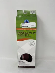 Powerstep Pinnacle Maxx Orthotics Supports- Women’s 6-6.5 Men’s 4-4.5 - Picture 1 of 13