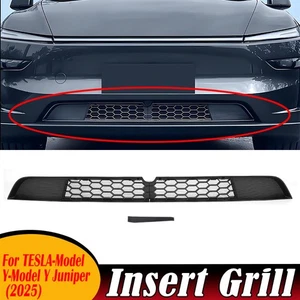FOR 2025-UP TESLA MODEL Y JUNIPER LOWER AIR VENT COVER FRONT GRILLE INLET INSERT - Picture 1 of 14