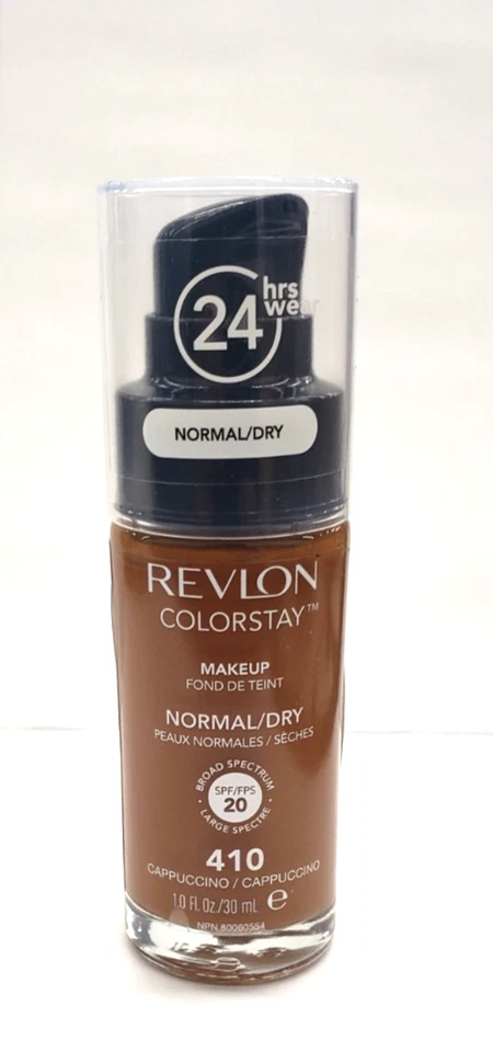 NEW Revlon Colorstay Makeup Foundation For NORMAL/DRY 410 Cappuccino - Image 1 of 1
